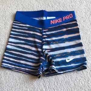 Nike Pro compression/spandex shorts